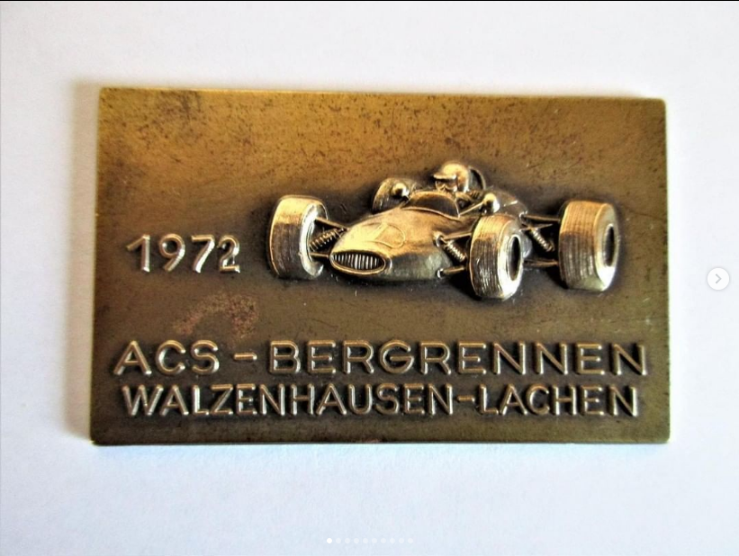 Plaketten des Bergrennens Walzenhausen
